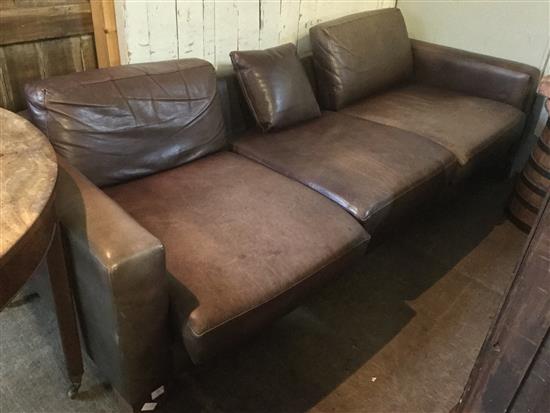 Leather sofa